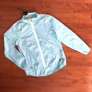 Light Blue Women's Ski Windbreaker Jacket